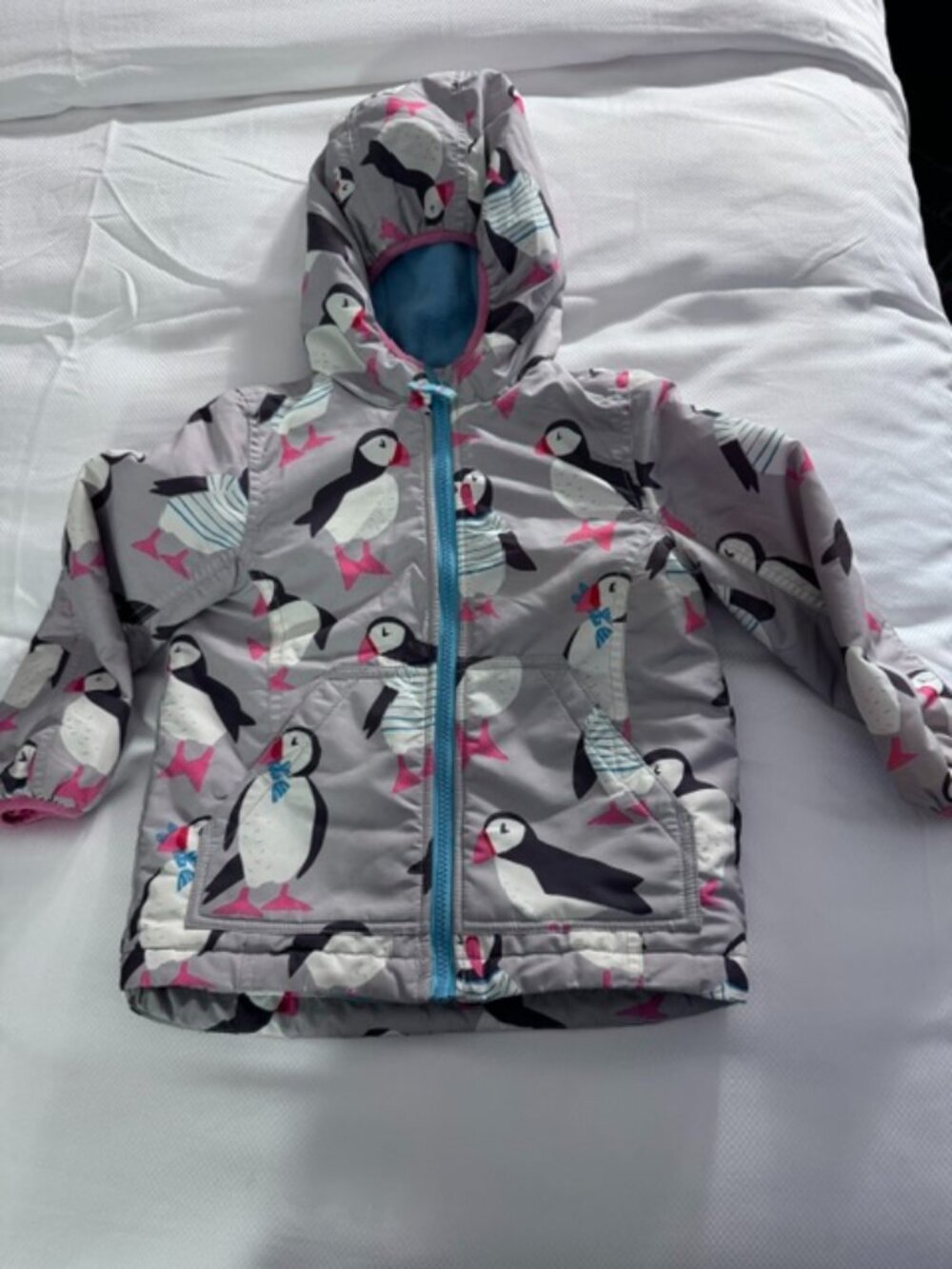 Mini Boden Puffin Kids Winter Coat 3-4Y